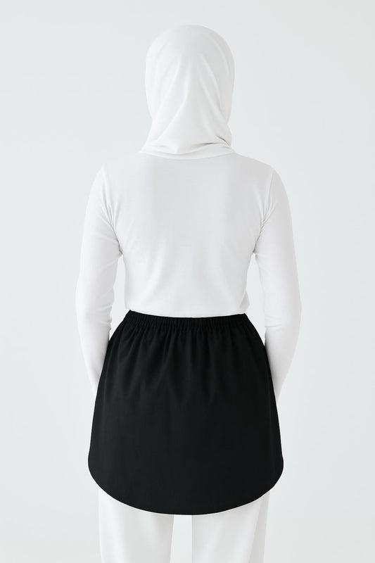 Cepli Gömlek Etek - Siyah