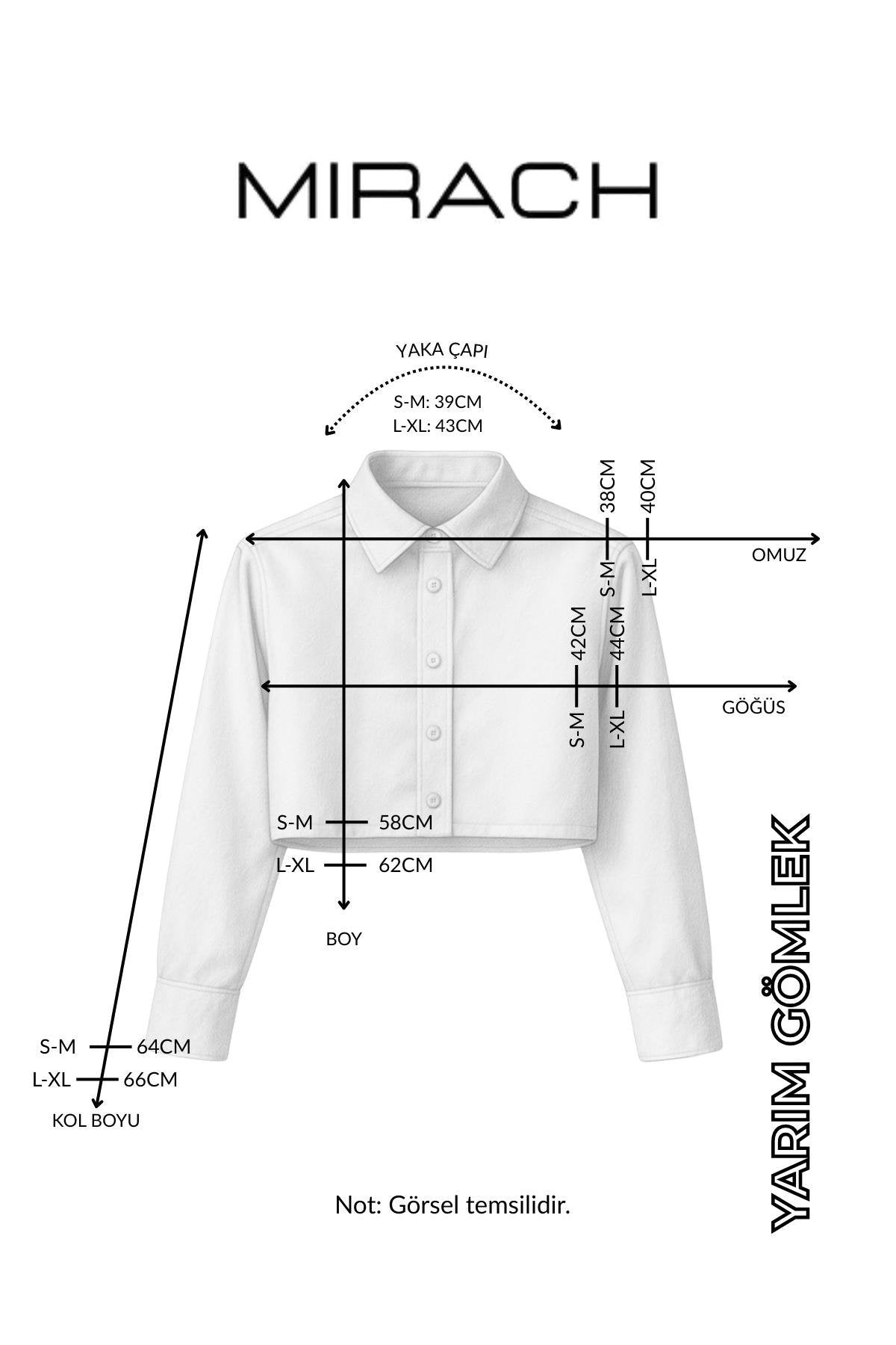Gömlekli Kolluk Yarım Gömlek - Siyah