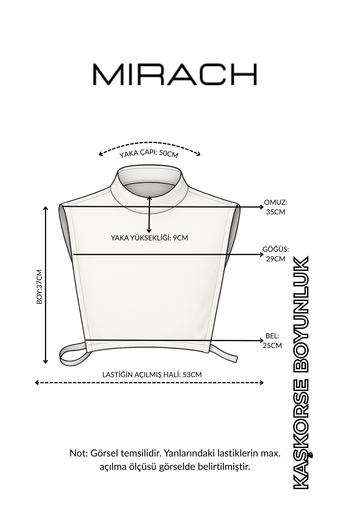 Tam Balıkçı Full Kapalı Fitilli Boyunluk - Antrasit