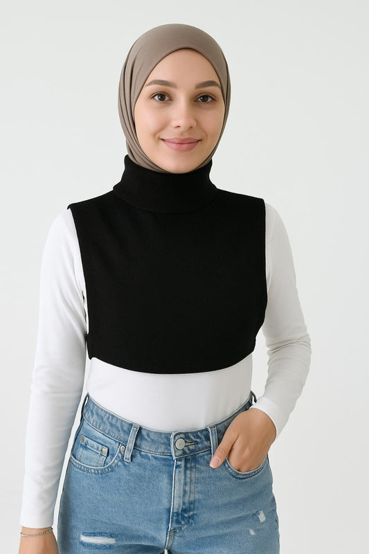 Tam Balıkçı Full Kapalı Fitilli Boyunluk - Antrasit