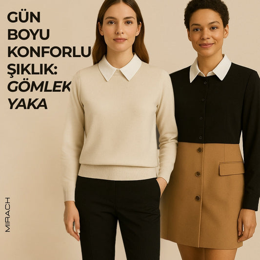 Gün Boyu Konforlu Şıklık: Gömlek Yaka