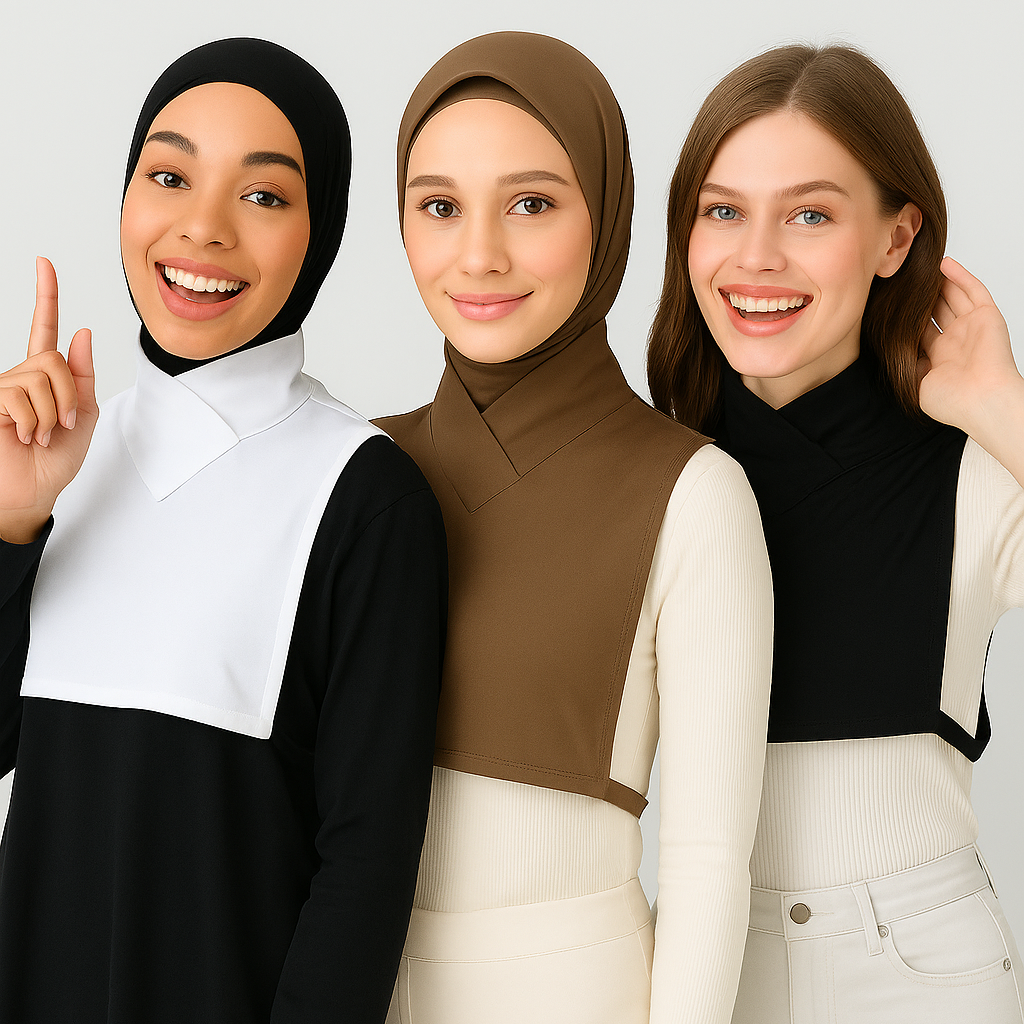 Tesettür kolluk boyunluk set modern ve rahat tasarım