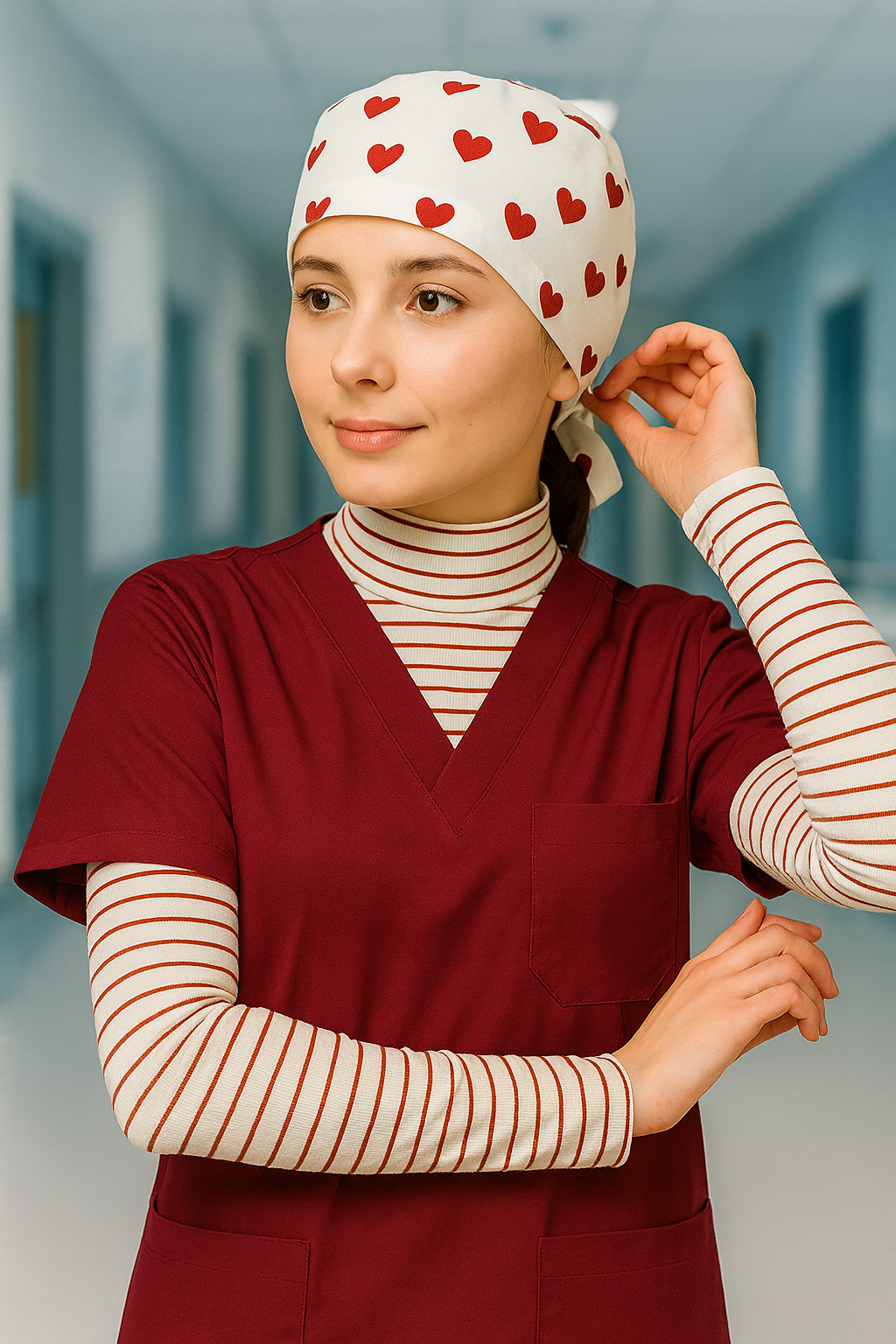 3’lü Medikal İş Giyim Seti - Love