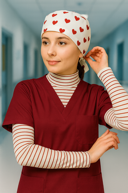 3’lü Medikal İş Giyim Seti - Love