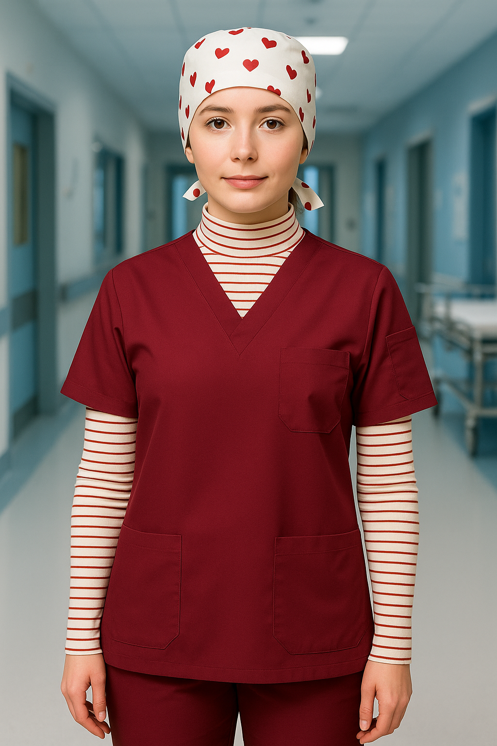 3’lü Medikal İş Giyim Seti - Love