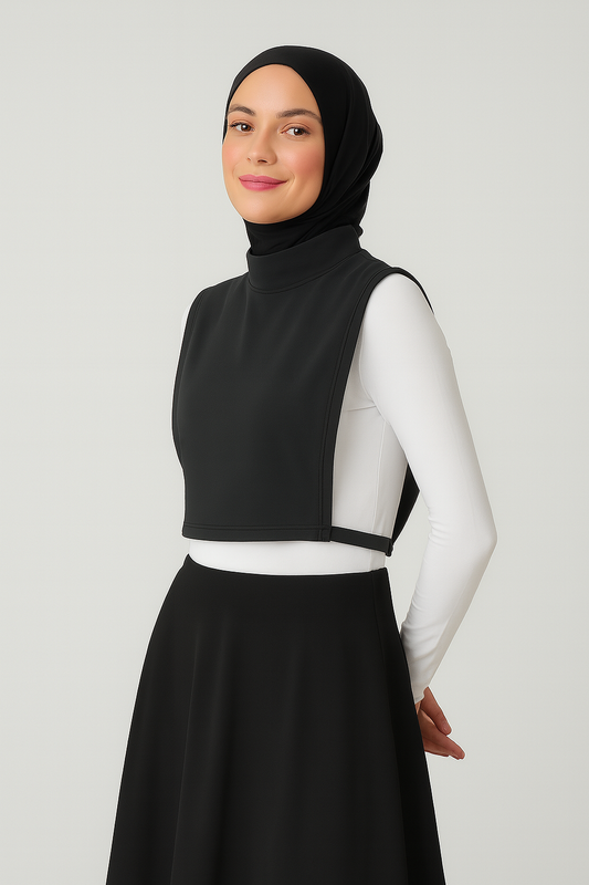 Balıkçı Kolsuz Boyunluk - Antrasit