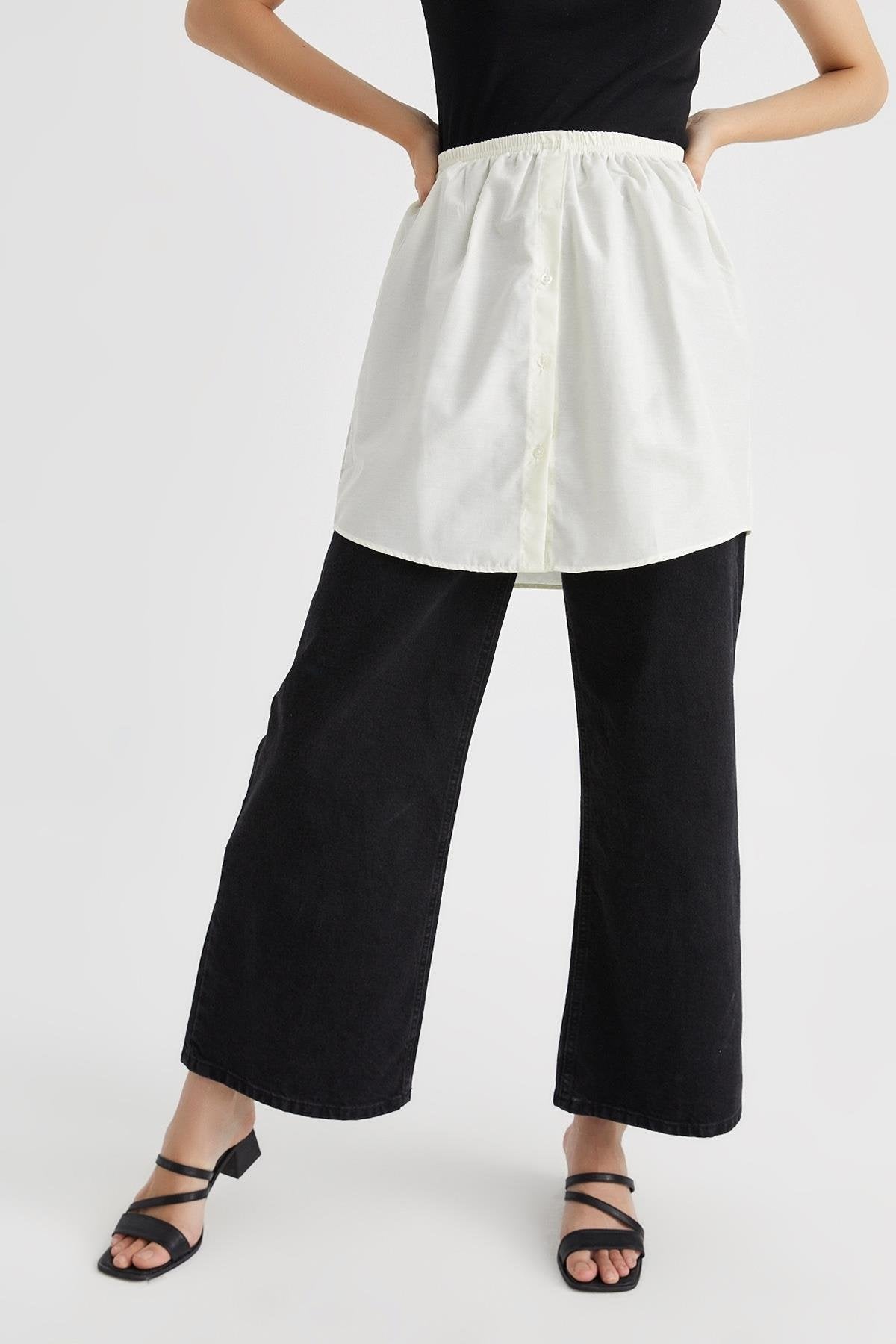 Günlük kullanıma uygun etek gömlek tesettür takım, rahat ve şık kombin önerisi