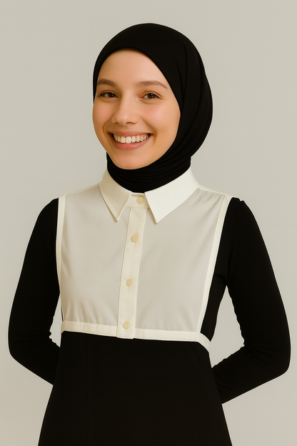 Gömlek Yakası - Krem