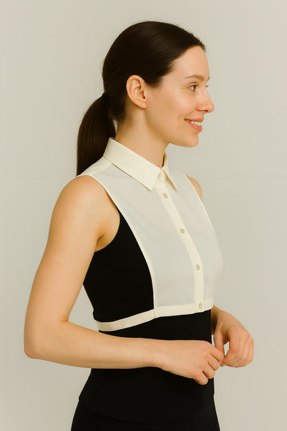 Gömlek Yakası - Krem