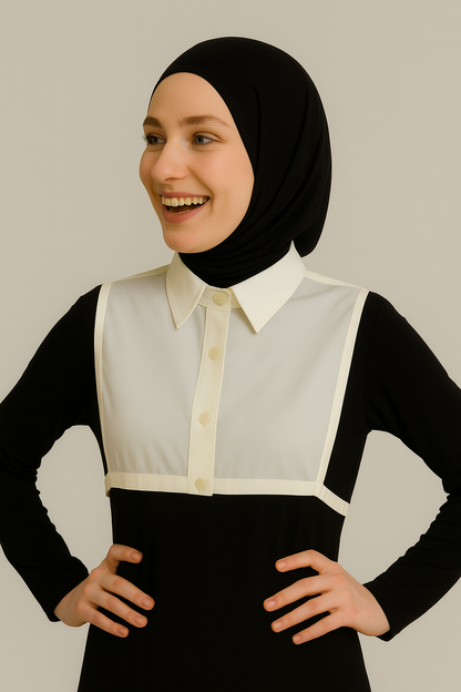 Gömlek Yakası - Krem