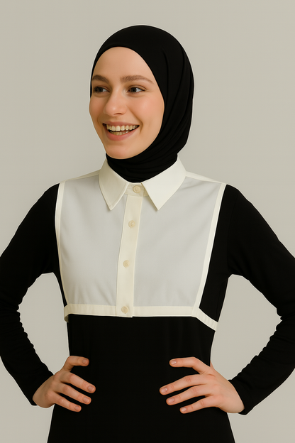 Gömlek Yakası - Krem