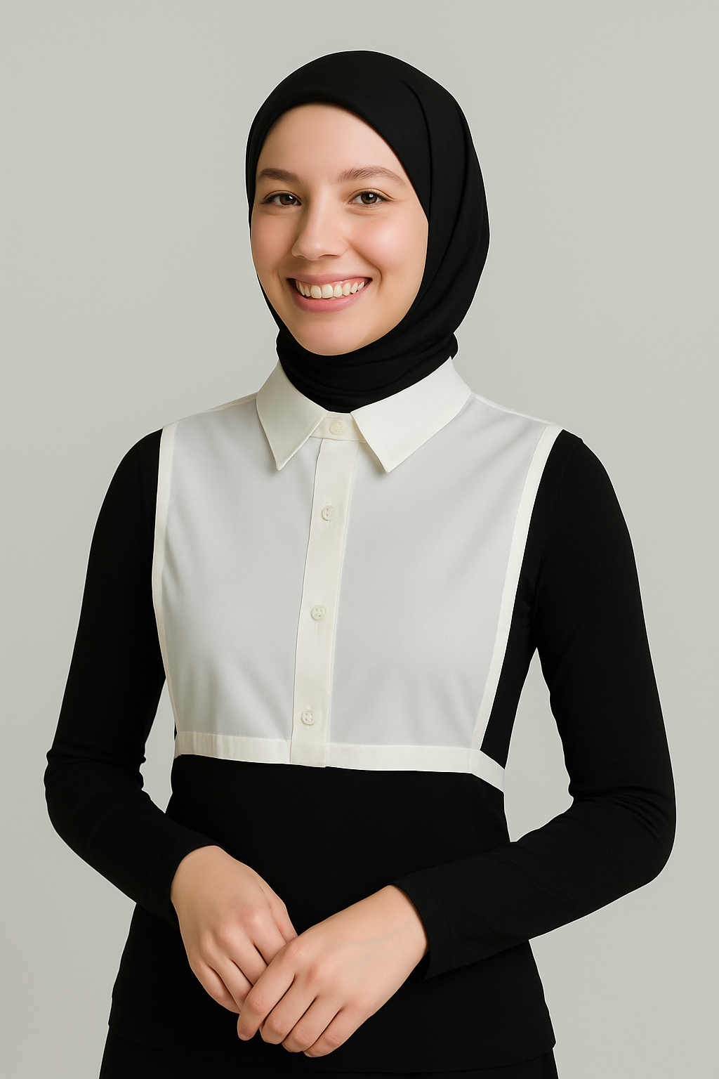 Gömlek Yakası - Krem