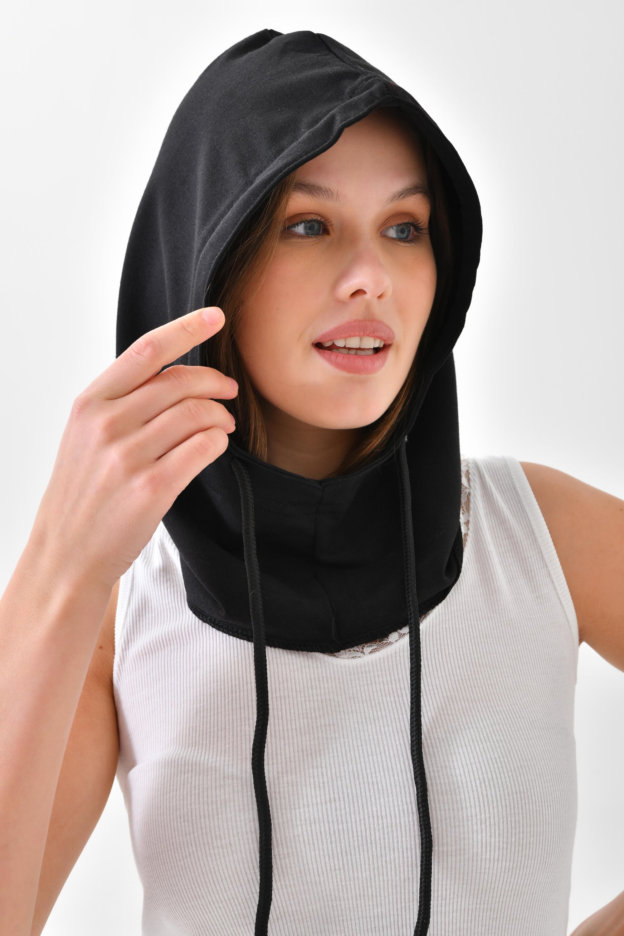 siyah kolluk tesettür yazlık ve hafif kumaş