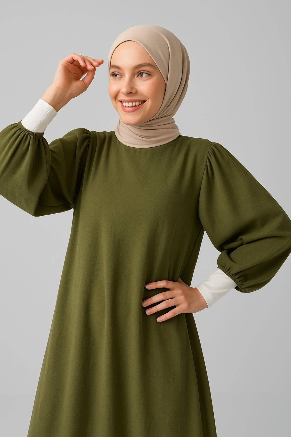 Lastikli kolluk - Beyaz | Outlet