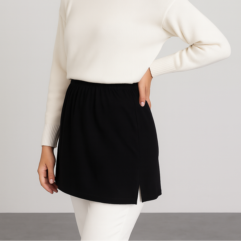 Etek gömlek kombinleri ile zamansız tesettür şıklığı