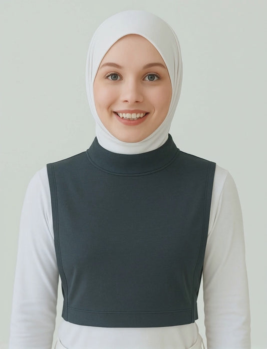 Balıkçı Kolsuz Boyunluk - Antrasit