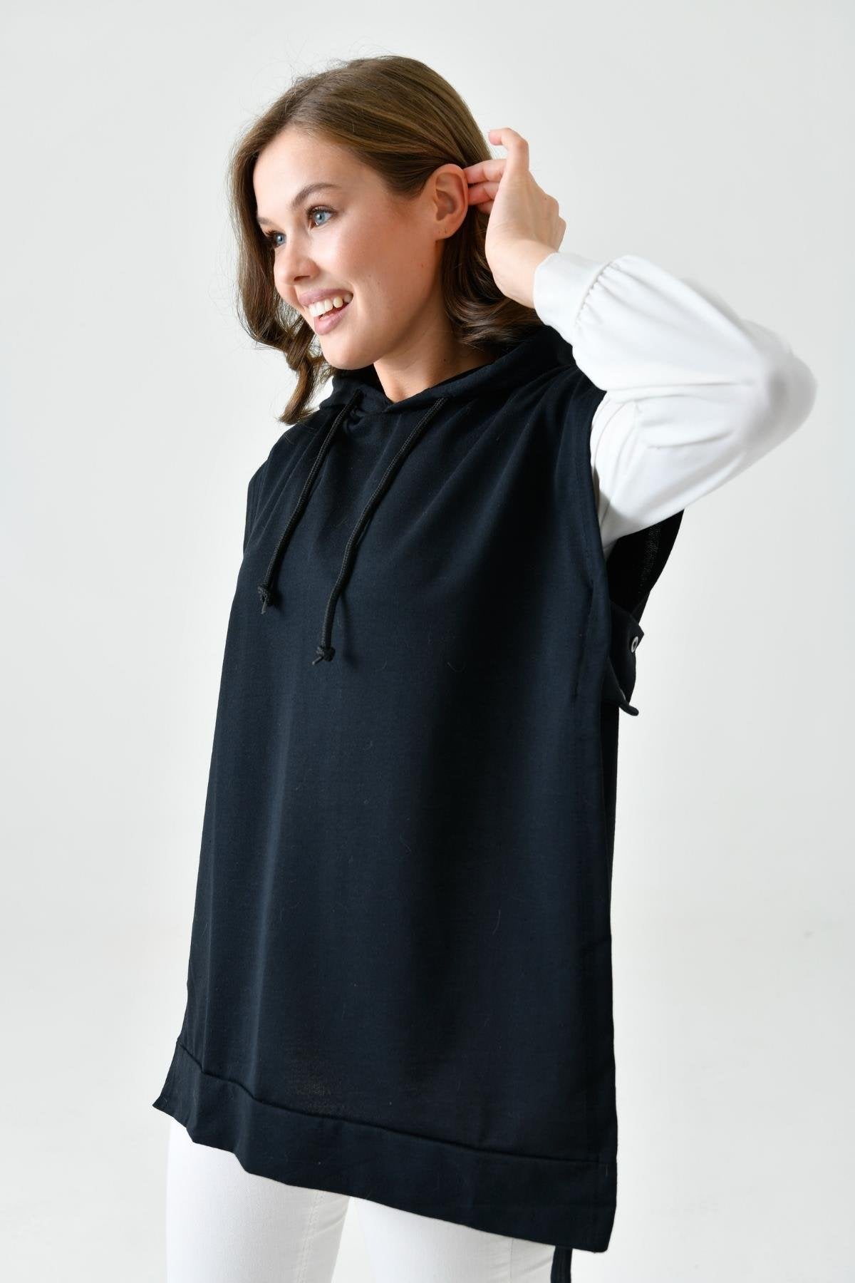 yeni sezon tesettür tunik modelleri uzun tunik kadın