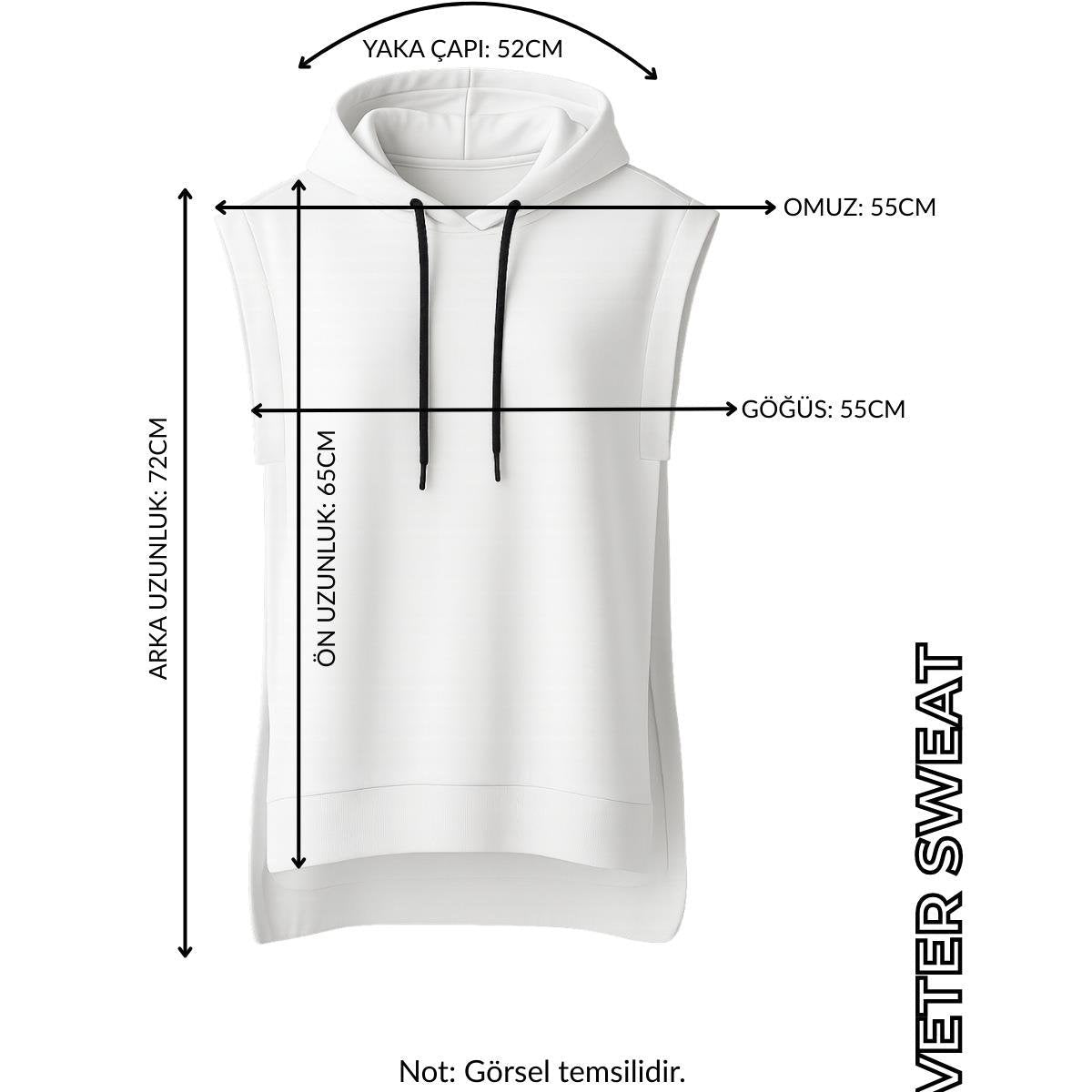 Süveter Sweat - Siyah